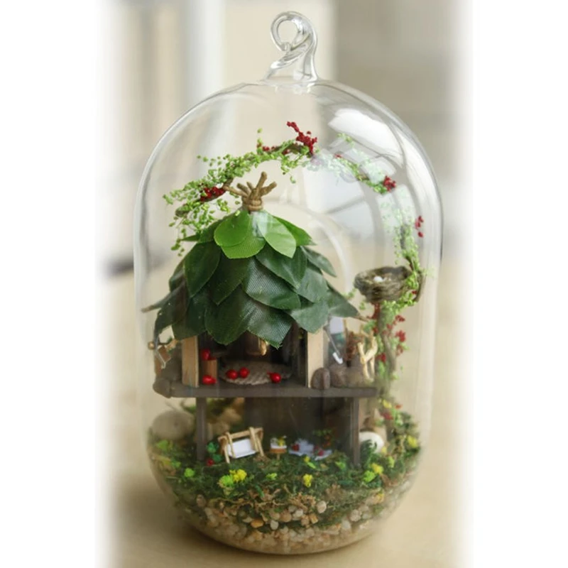 FBIL-GN01 DIY Миниатюрный Кукольный домик сказочные садовые украшения аксессуары для