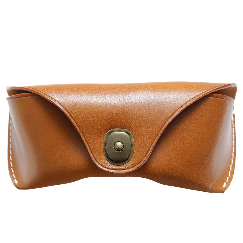 SIKU Cow Leather Eye Glasses Bag for Eyeglass High Quality Handmade Causal Jeans Belt Glasses Case Sunglasses Protector Case