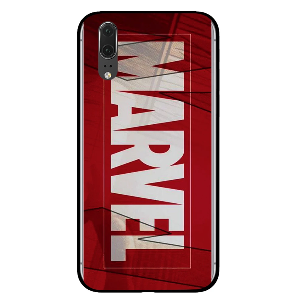 3 Капитан Америка, Железный человек для marvel черный чехол для телефона huawei P30 P20 mate 10 20 Pro Lite Nova 3 4 3i чехол - Цвет: 3