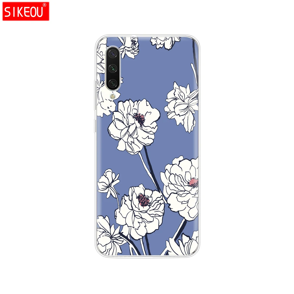 34189 Силиконовый чехол для Xiaomi mi A3, чехол с полной защитой, мягкая задняя крышка из ТПУ, чехол для телефона s для Xio mi A3, бампер, чехол, тигр, цветок - Цвет: 34189