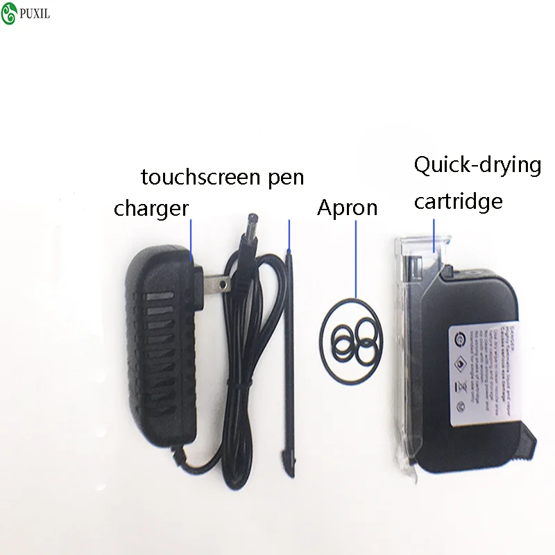 

LED touch screen handheld inkjet printer intelligent USB production date food packaging code machine