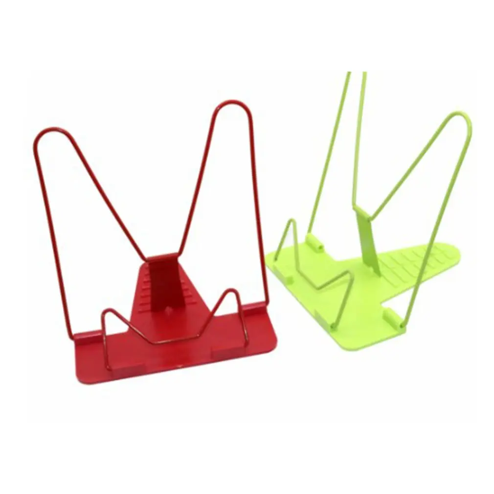 

Bookends Portable Foldable Adjustable Bookend Stand Reading Book Stand Document Holder Base Reading Book Holder
