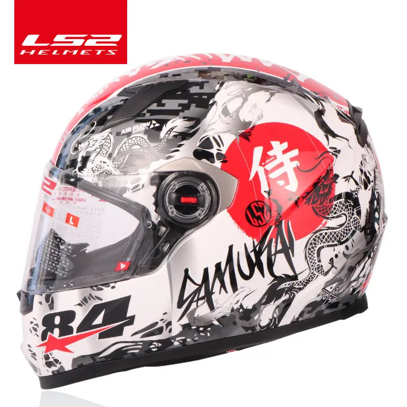 warrior LS2 FF358 полный уход за кожей лица moto rcycle шлем Высокое качество LS2 Флаг Бразилии capacete шлем moto руля ECE утвержден без насоса - Цвет: warrior
