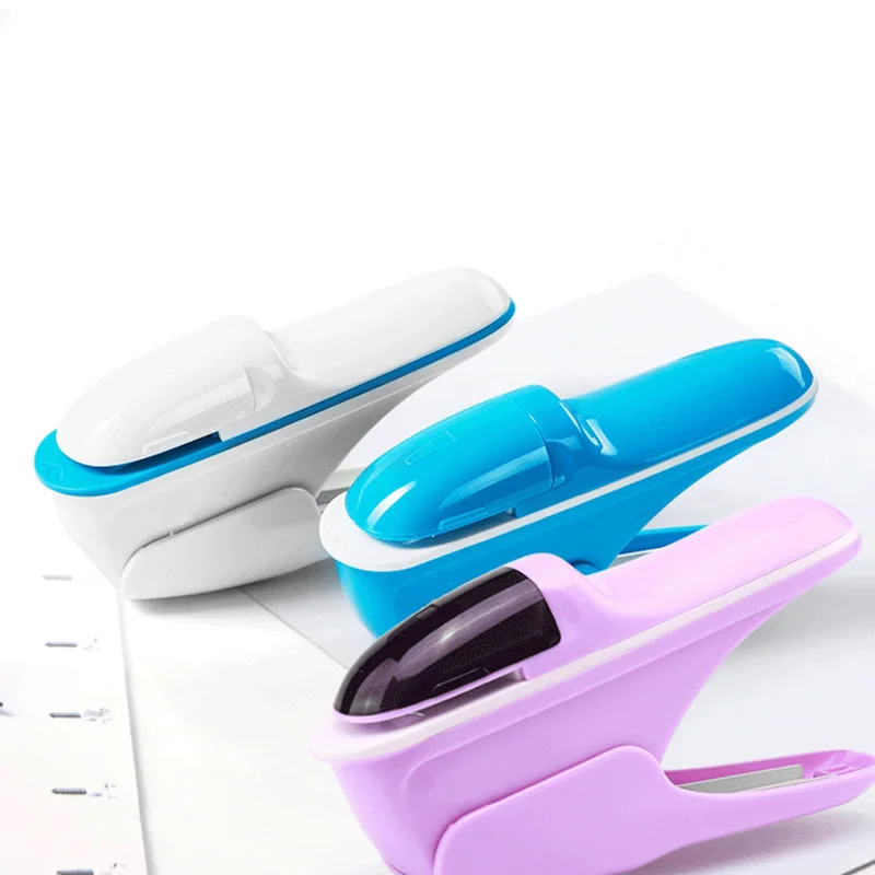 

No Nails Stapling Machine Mini Cute Book Stapler No Staples Required Stapleless Stapler Paper Stapling Stapler Without Staple