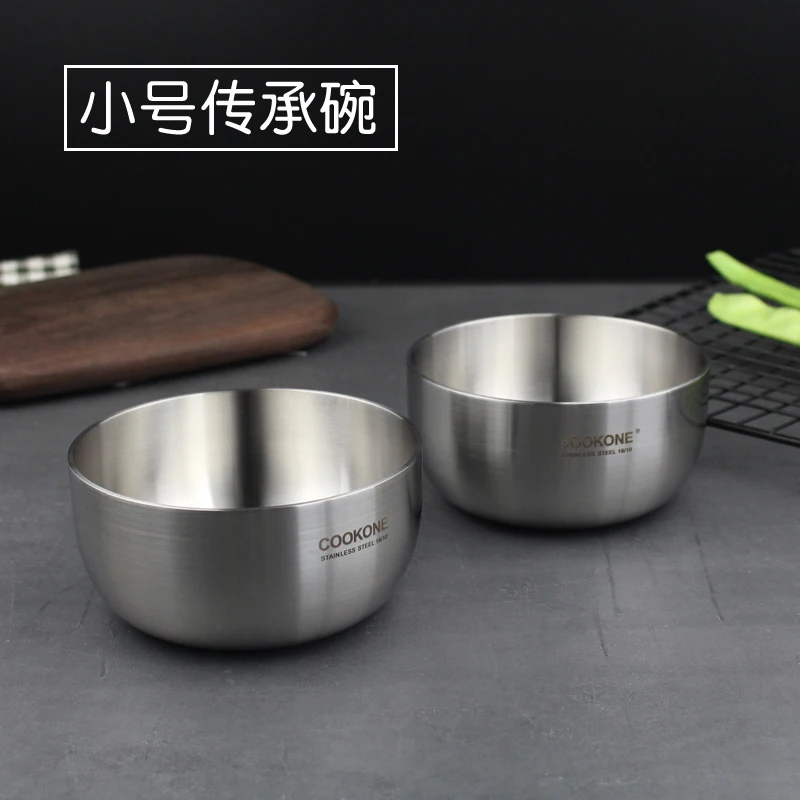 Маленькая миска из нержавеющей стали COOKONE Германия 18/10 толщиной 2 мм 1 шт.|Чаши| |