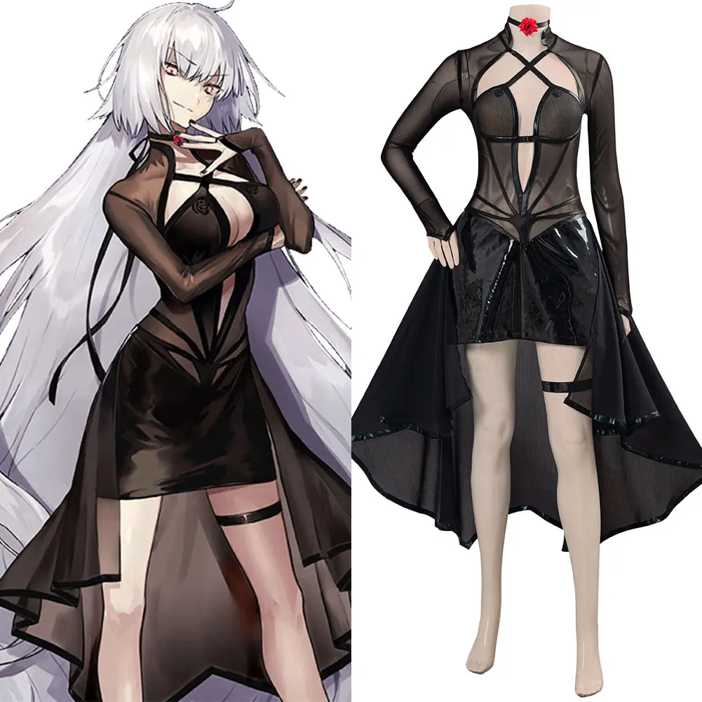 Игры Fate/Grand для Жанна д 'Арк изменить (Jɺlter) косплей костюм женщин Комплекты