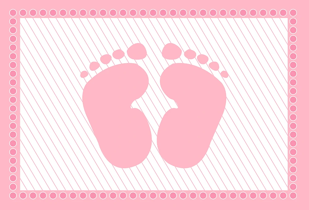 Фон для фотосъемки маленького размера с изображением девицы Милого Розового