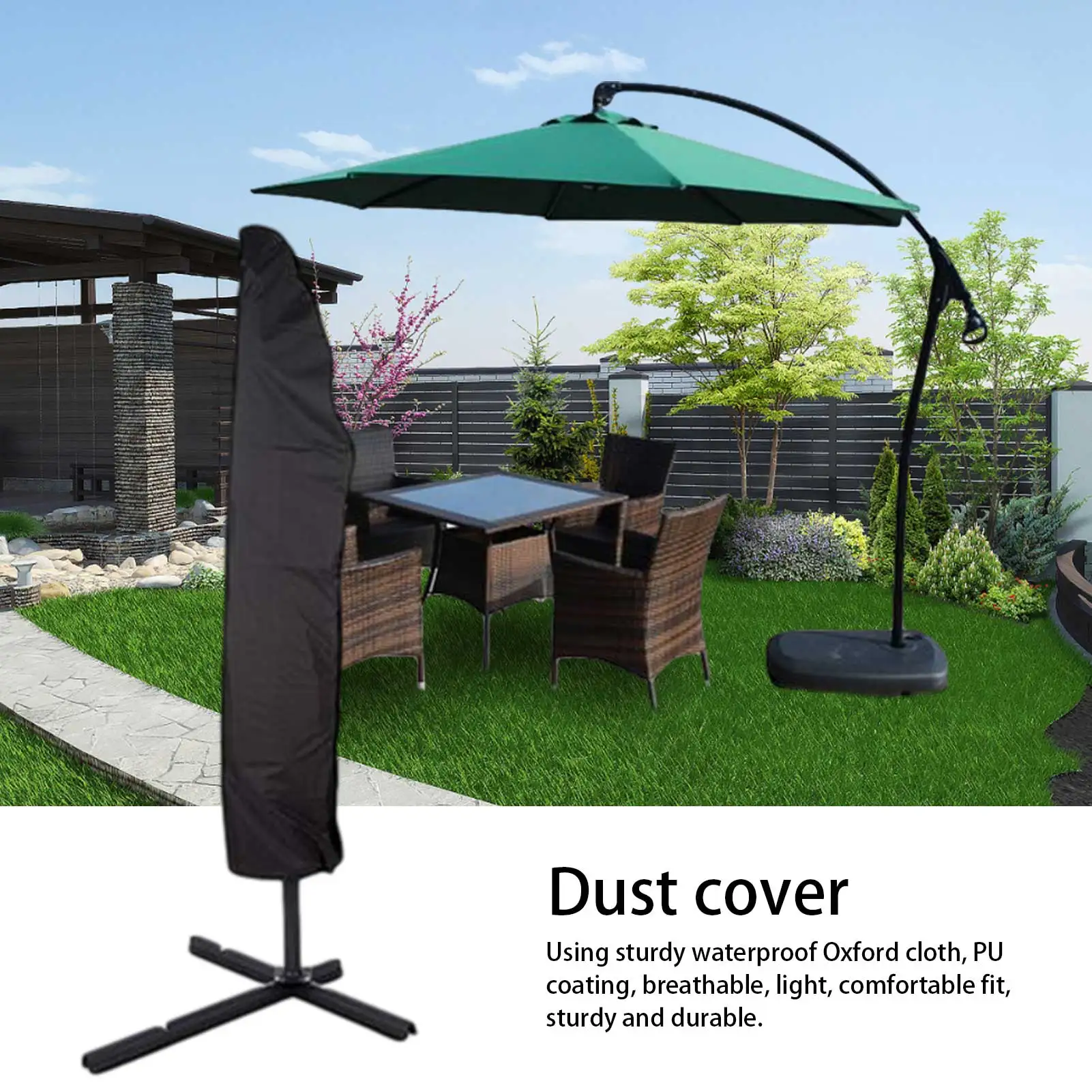 

Outdoor Waterproof Umbrella Cover Outdoor Waterproof Sunshade Cover Oxford Cloth Banana Umbrella Cover Straight Umbrella Cover