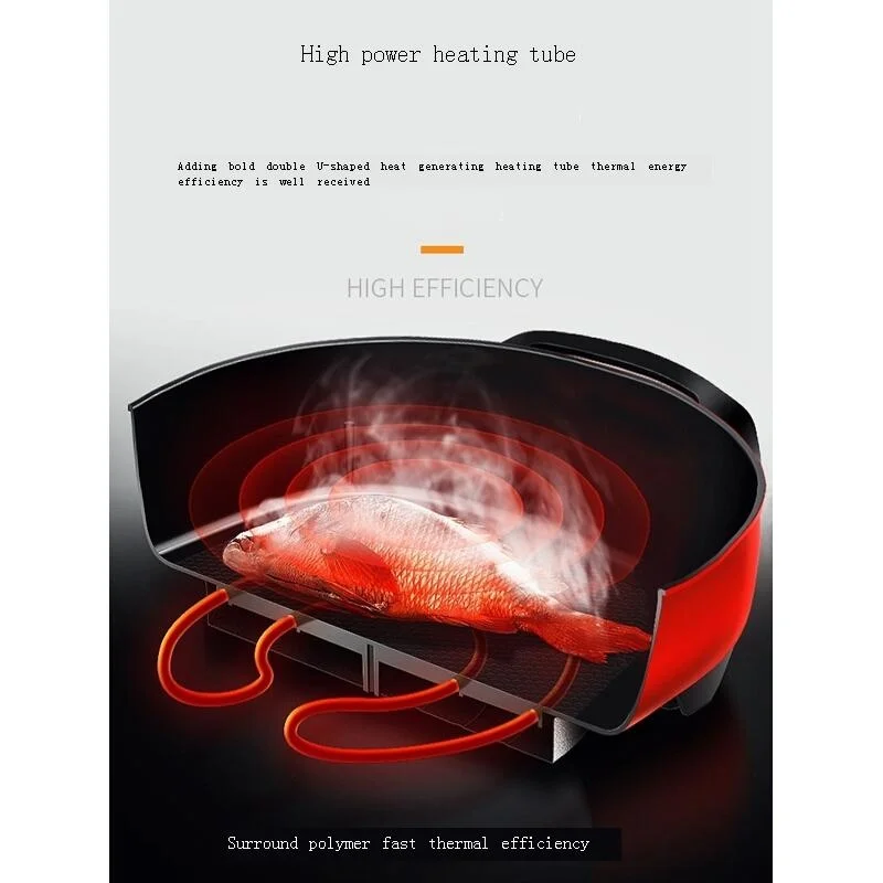 home restaurant catering equipment appareil cuisine mutfak elektrikli ev aletleri kitchen electrical appliance electric skillet free global shipping