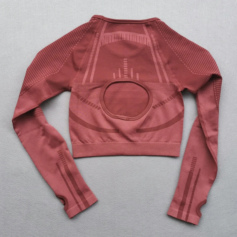 Новый женский бесшовный комплект для йоги спортивные костюмы фитнеса одежда