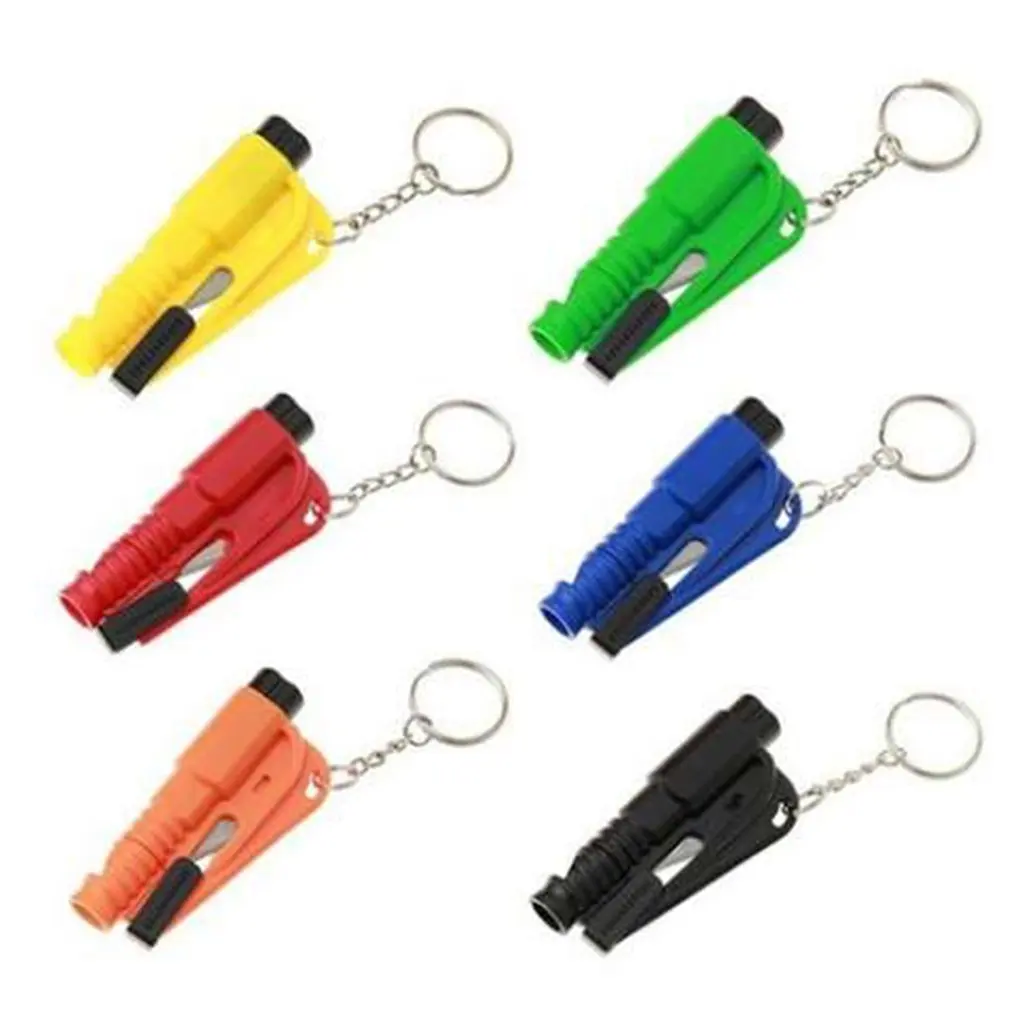 Мини-молоток безопасности брелок для автомобильного окна выключатель стекла