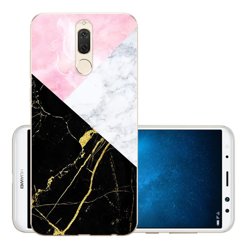 CROWNPRO Мягкий ТПУ для 5," huawei mate 10 Lite чехол-накладка для задней панели телефона Nova 2i/Maimang 6/mate 10 Lite чехол s - Цвет: SSS