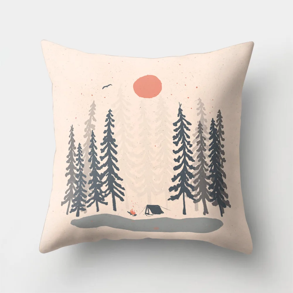 Чехол для подушки 45*45 печатная диванные офиса наволочки украшение дома из