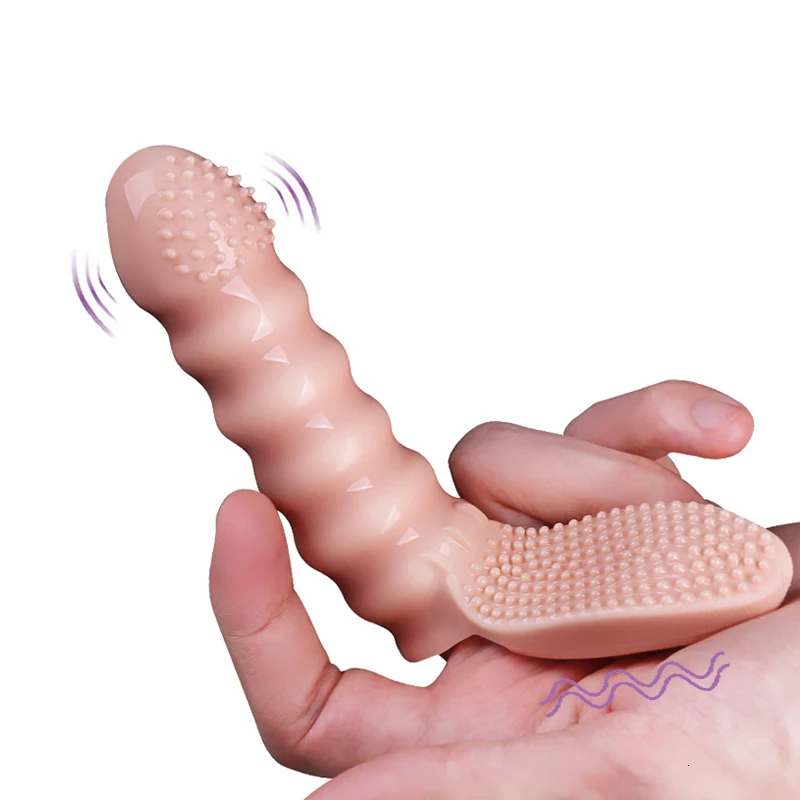 Фаллоимитатор Женский фаллоимитатор надеваемый на палец вибратор интимные