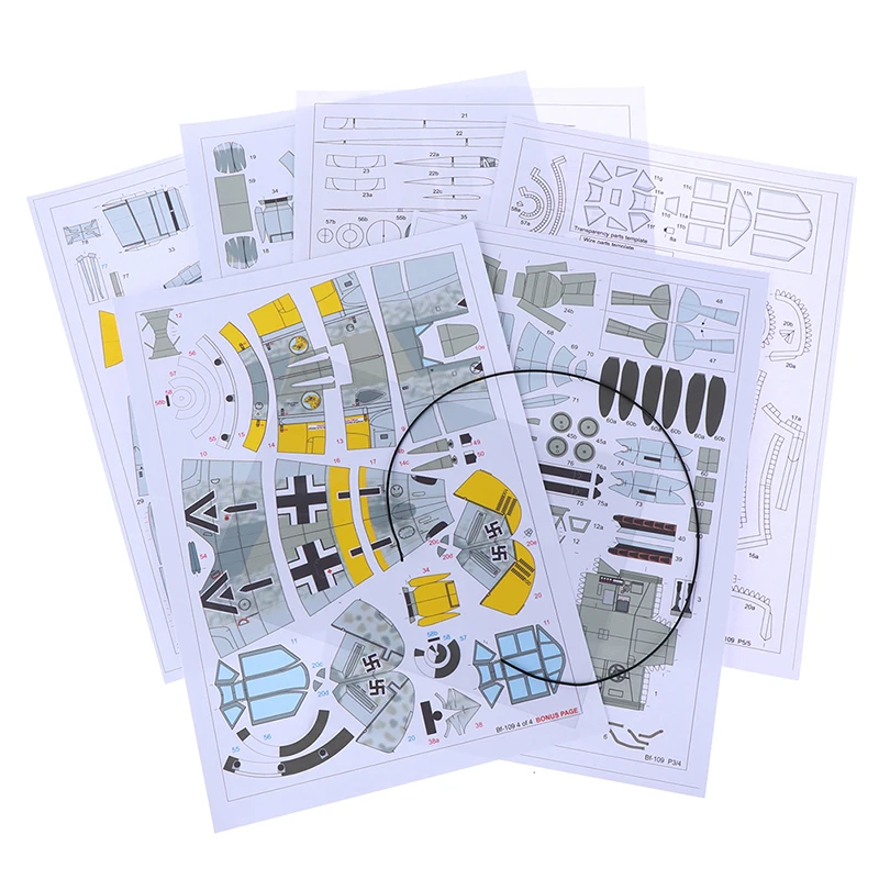 Картонная модель самолета G6/G14 1:32 Германия 3D Papercraft Space Library дом для детей бумажные