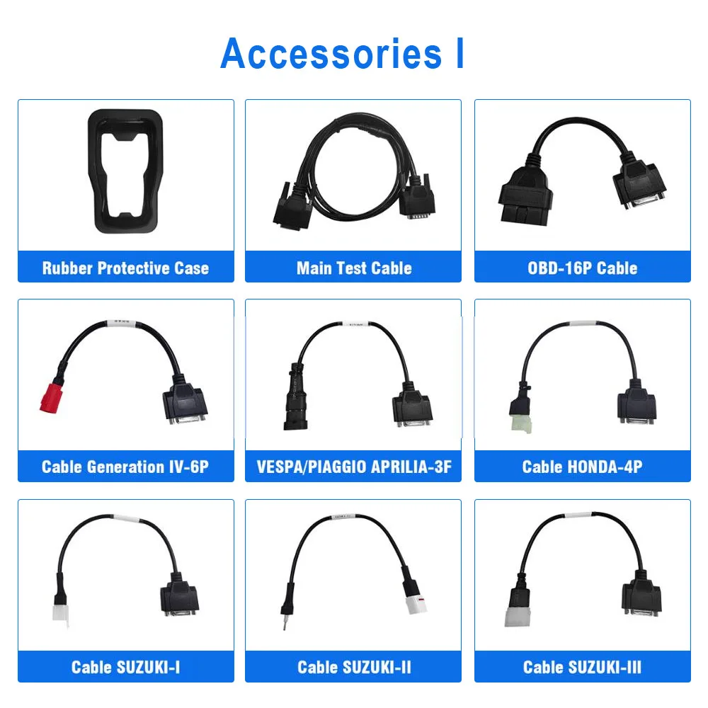 Мультиязычный Оригинальный диагностический сканер JDiag M100 для мотоцикла