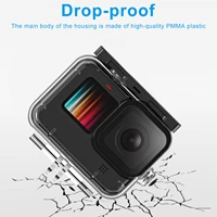 waterproof case compatible for hero 9 underwater diving photography protective housing shell cover