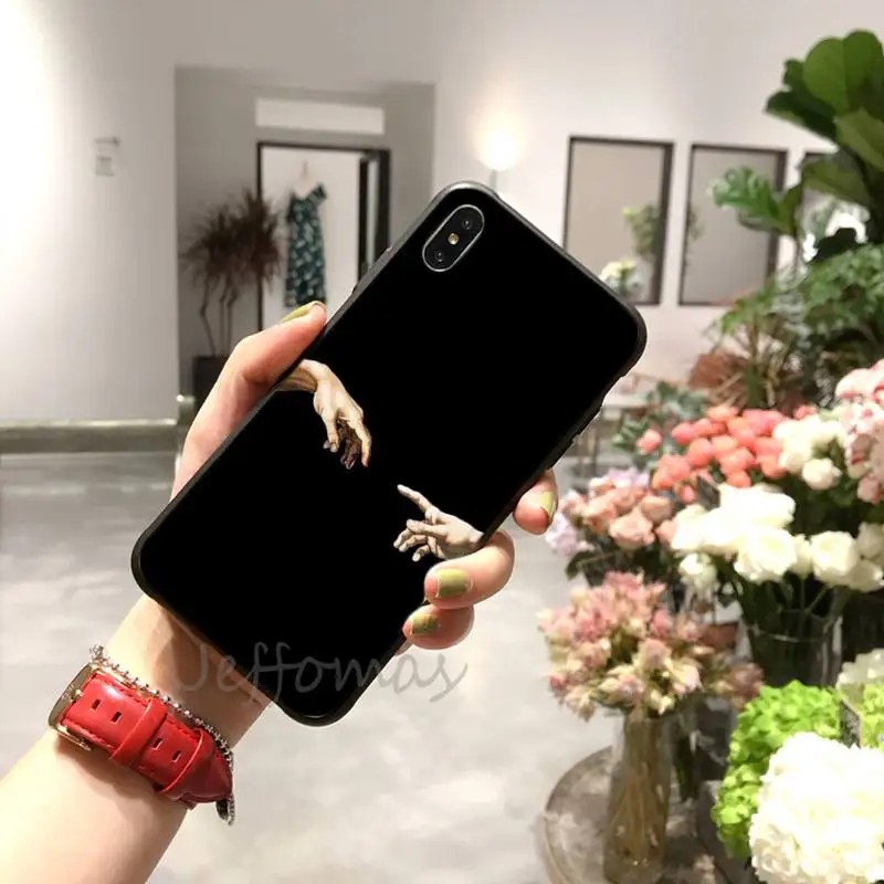 

Hand creation Adam Brin Phone Case for iPhone 11 12 mini pro XS MAX 8 7 6 6S Plus X 5S SE 2020 XR