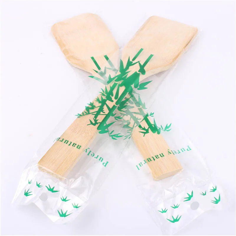 1 шт. лопатка для вока из натурального бамбука с антипригарным покрытием | Дом и