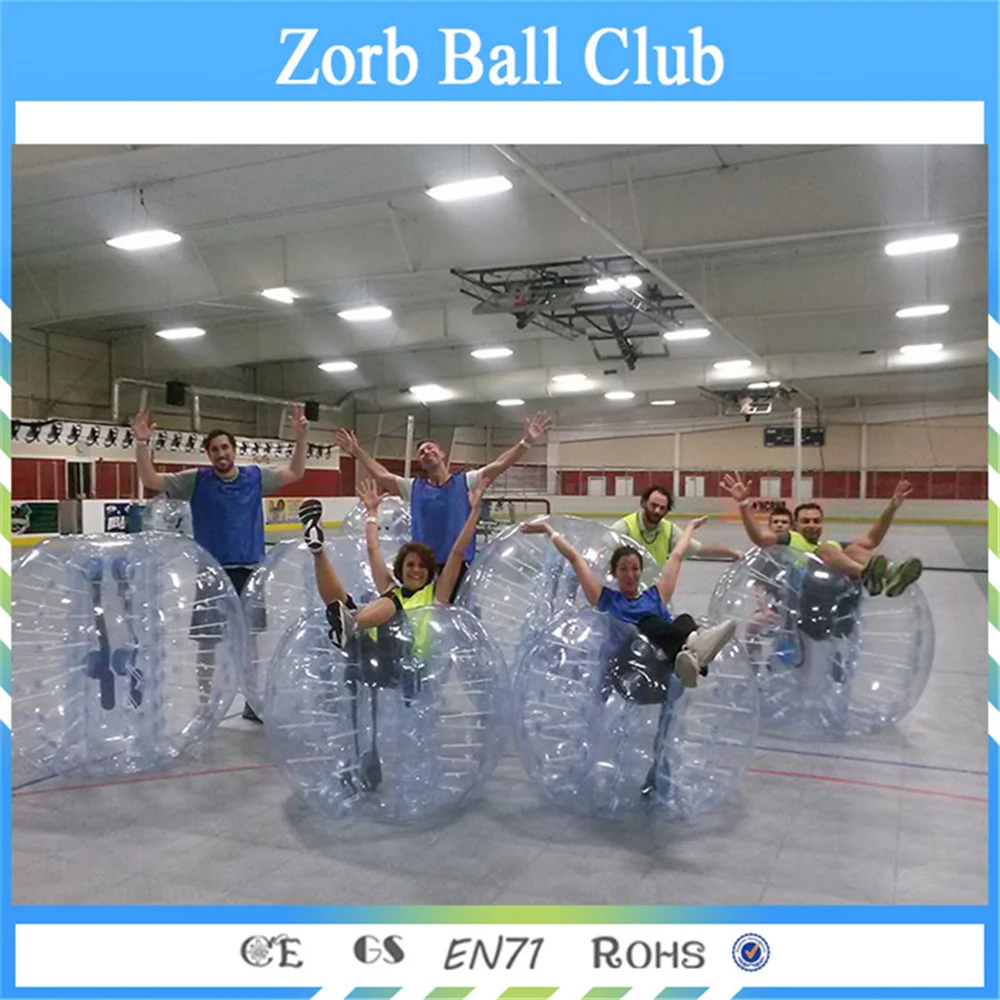 

Free Shipping TPU 10 PCS(5 Red+5 Blue) Zorb Ball,Inflatable Bubble Soccer Ball For Sale