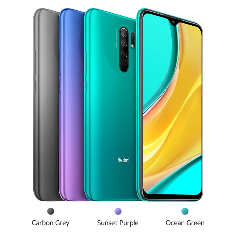 Глобальная версия Xiaomi Redmi 9 смартфон 4 Гб RAM 64 ГБ ROM Helio G80 13MP + 8MP камера 6 53 &quotFHD