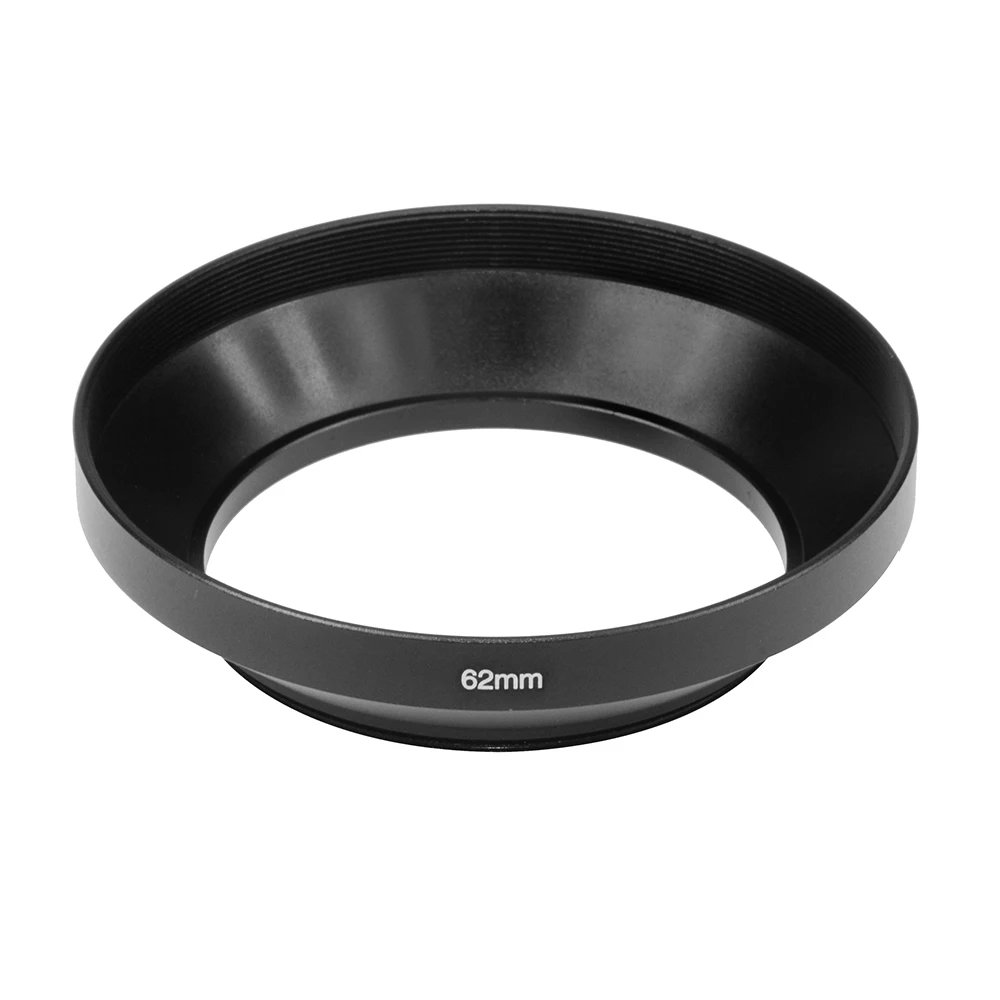 

SIOTI 62mm/67mm/72mm/82mm Metal Wide-Angle Lens Hood for Standard Thread Lens for Filter for Nikon for Canon for Sony