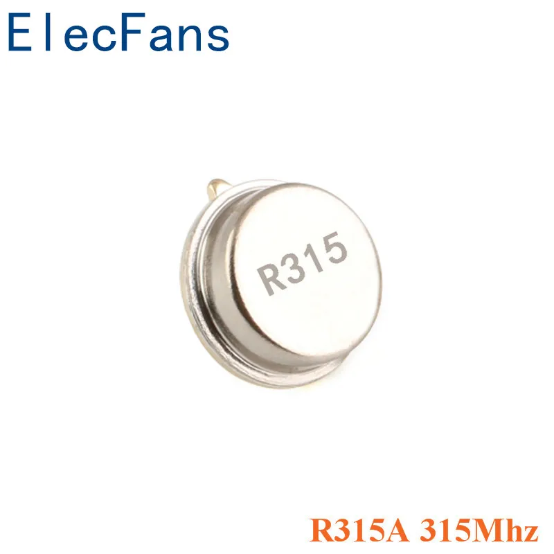 5 шт. 315 433 мгц резонатор кварцевый генератор R315A R433A кварцевые сквозные отверстия