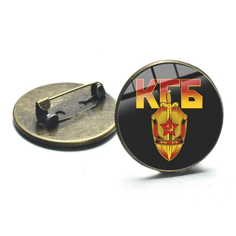 Style 5 SONGDA Hero Stalin CCCP Retro Brooch Sickle Hammer Sign Soviet Russian Army Icon Badge for Men Coat Suit Metal Pins High Quality - Окраска металла: Style 5