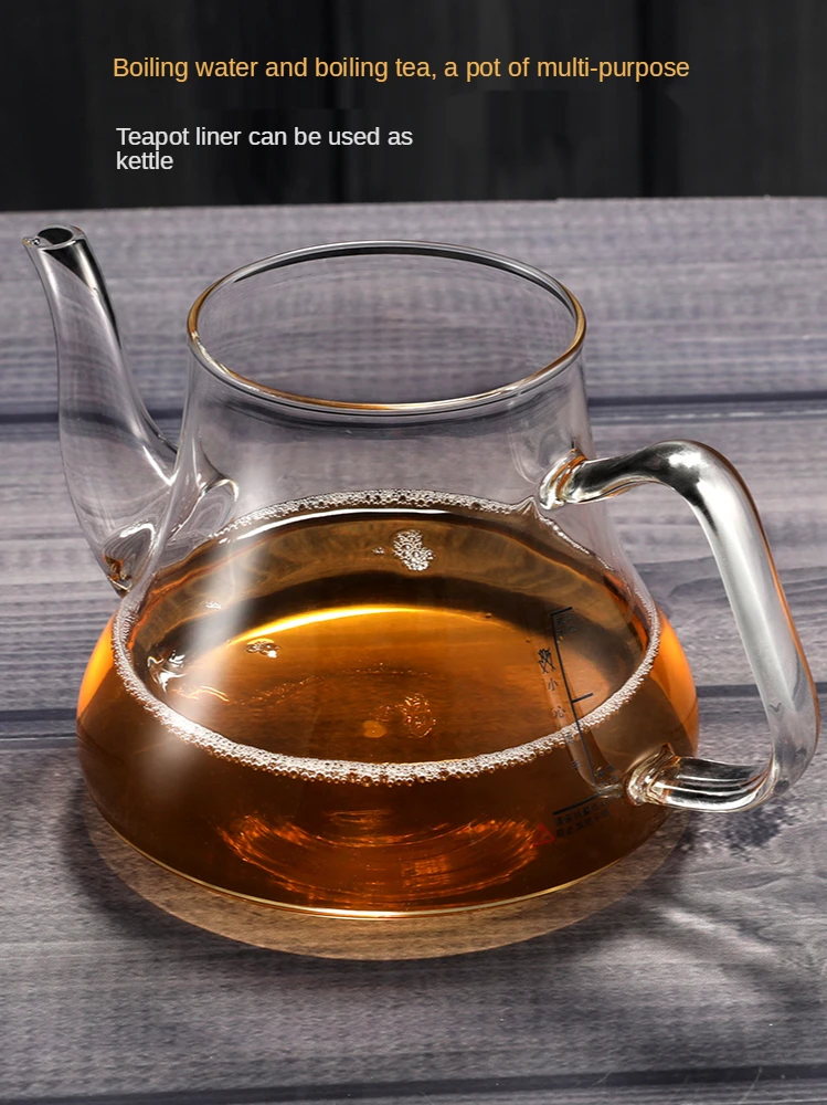 

Glass Household Tea Boiler Steam Teapot Steam Spray Multi-Function Electric Ceramic Stove Water Boiling Health Pot Tea Set
