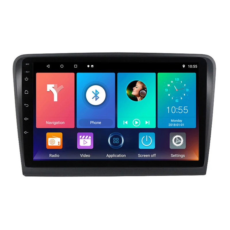 Автомобильная Мультимедийная система Carplay автомагнитола под управлением Android 10