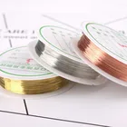 1 рулонпартия, серебряные аксессуары для браслета, 0,30,40,50,6 мм