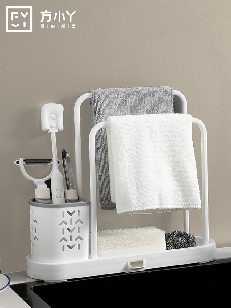 

Kitchen Rags, Drain Racks, Steel Wire Balls, Scouring Pads, Sink Racks, Sponge Supplies, Hanging Dishcloths, Storage Artifact