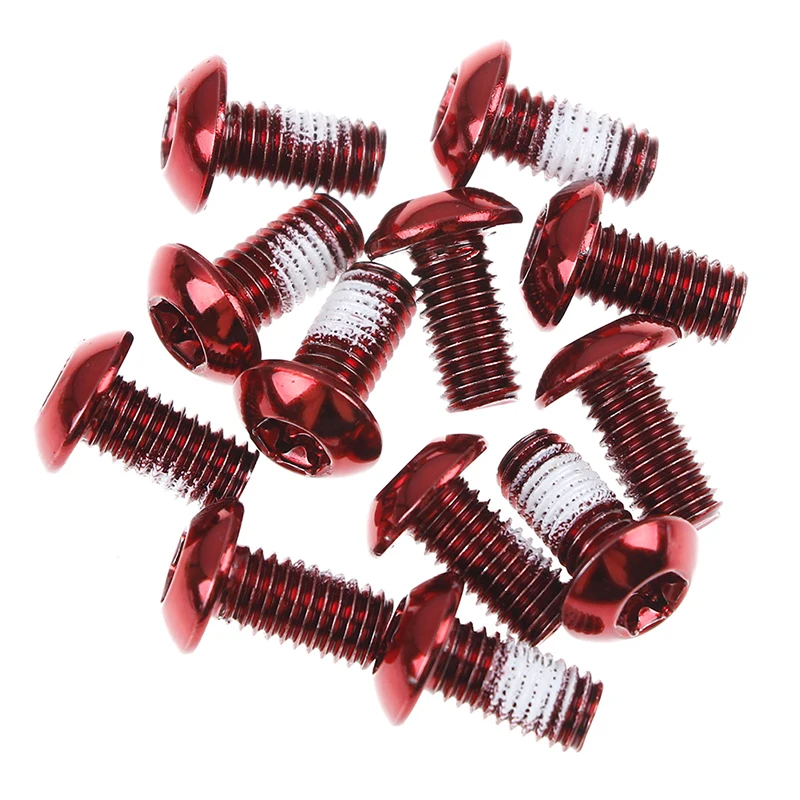 12 шт. велосипедные тормозные винты для дисков сплав сталь болт ротор Велоспорт