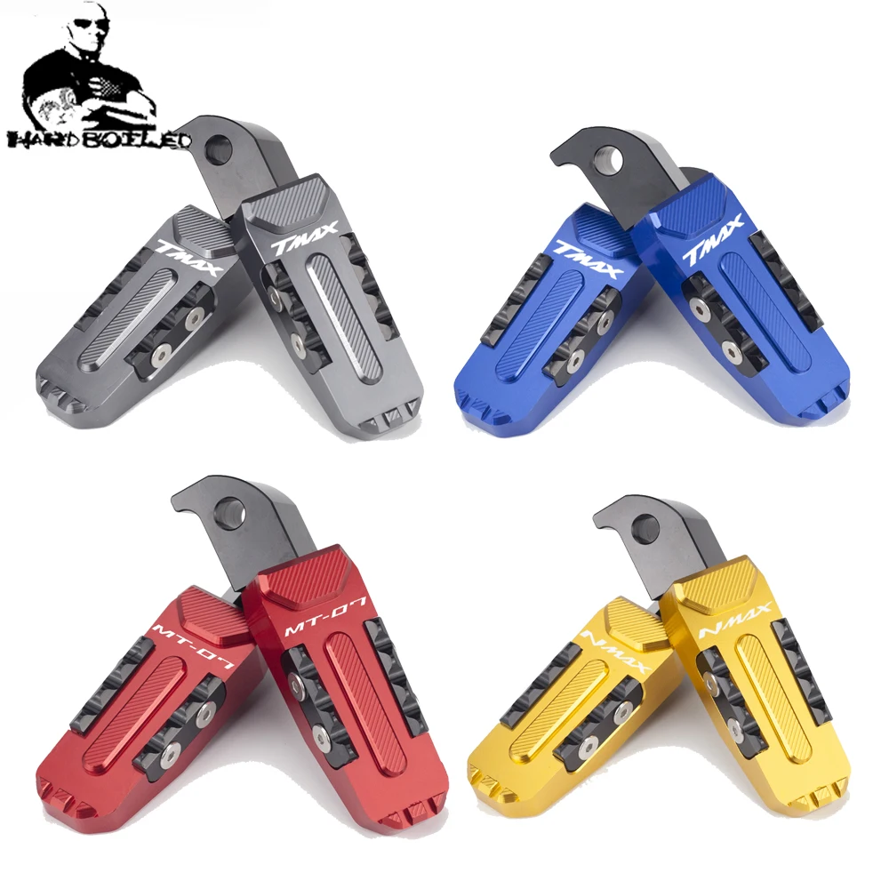 Мотоциклетные задние Пассажирские подножки педали подножка для скутера педаль