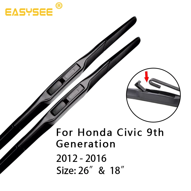 Щетки стеклоочистителя для лобового стекла Honda Civic 7th 8th 9th Generation 15 &quotи 24 23&quot и 26