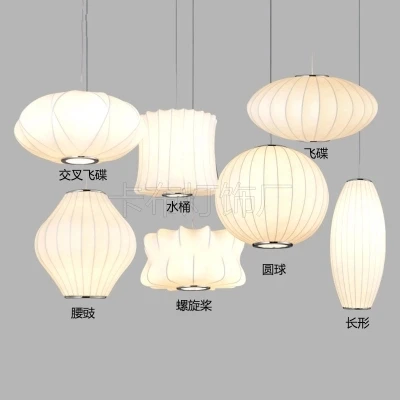 Скандинавский кулон с шелковыми нитями светильник лестница датский обеденный