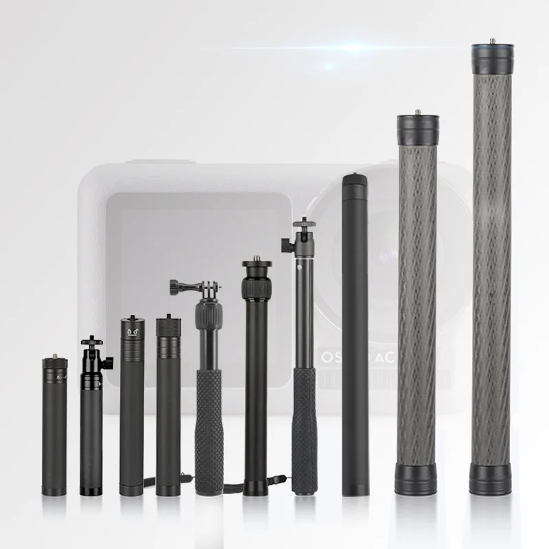 

Selfie stick applicable Dajiang Feiyu claws stable motion PTZ camera phone accessories handheld extension rod