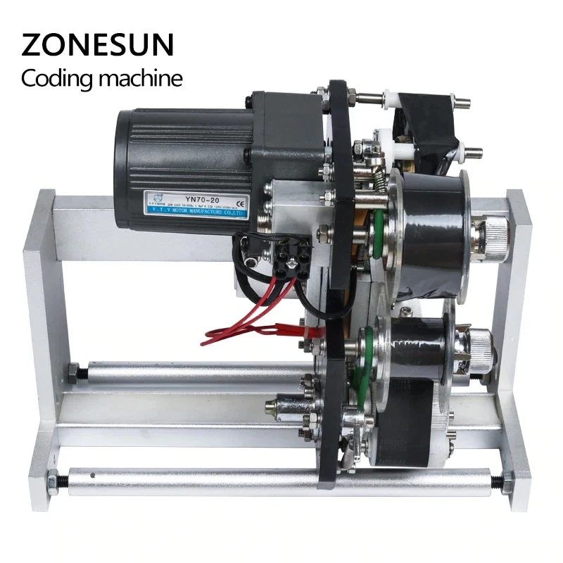 Zonesun Срок годности ленточный ярлык для маркировки принтер горячий кодер LT-50
