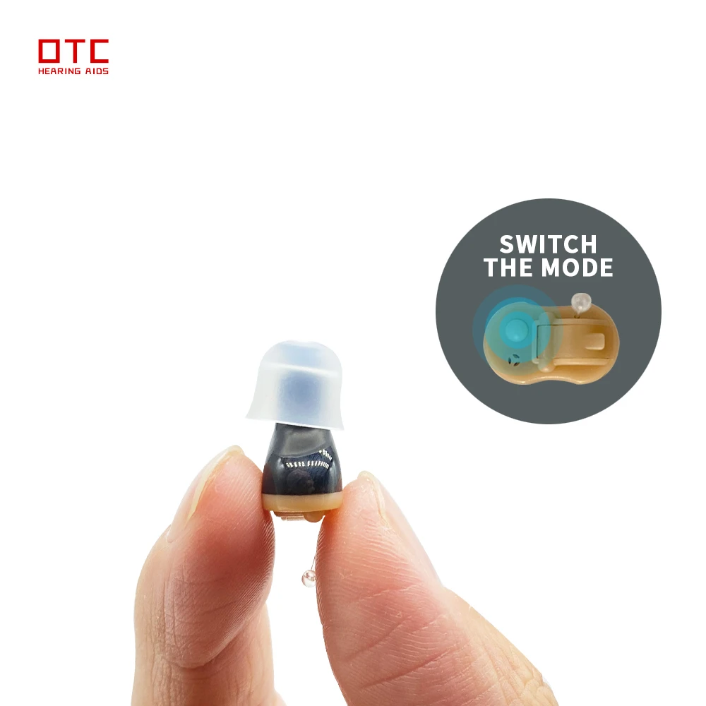 Лучший слуховой аппарат Q70 перезаряжаемый невидимый для глухоты/пожилых людей