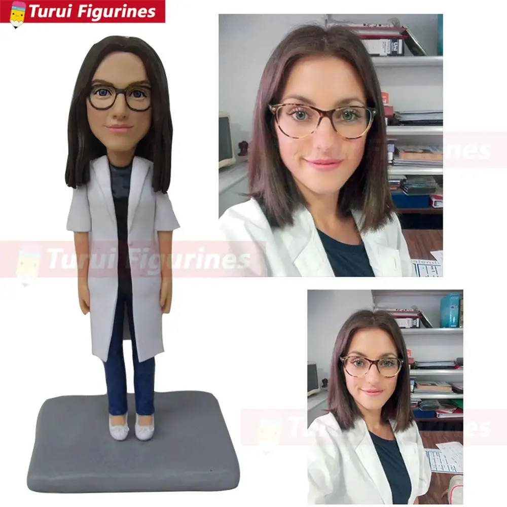 Медсестры мини Статуэтка доктор торт Топпер на день рождения Топ поплавок куклы