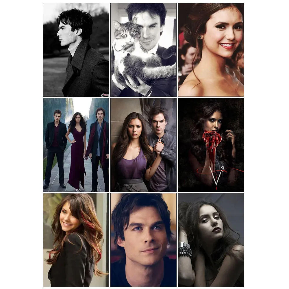 

5D DIY Vampire Diaries Diamond Painting Diamond Mosaic Cross Stitch Kit Full Brick Embroidery Handmade Home Decoration