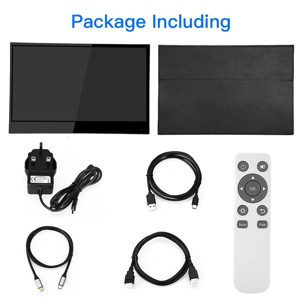 Eyoyo EM15E 15.6&quot 4K Portable Gaming Monitor With Touch 3840x2160 LCD Screen Moniteur USB Type C HDMI for laptop phone xbox PS4 |