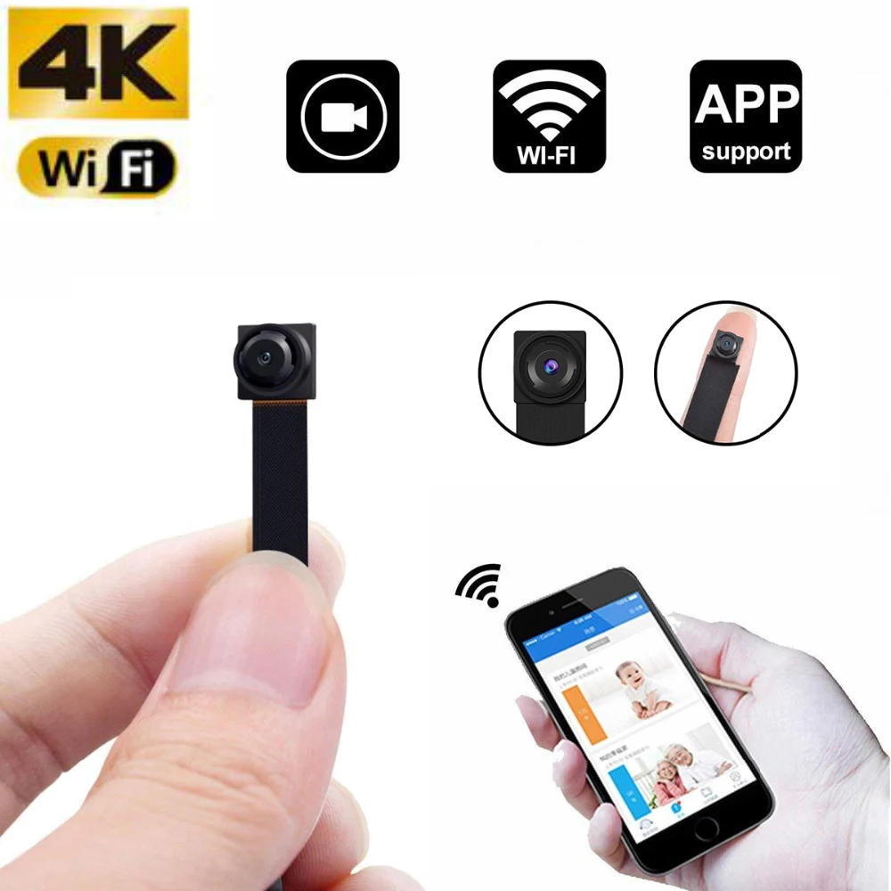 

Wifi Ip Mini Camera HD 1080P DIY CCTV Micro Camcorder P2P Wireless Webcam DVR Video Recorder Home security Camera hidden tf card