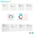 Пульт дистанционного светодиодный Mi light B0 B1 B2 B3 B4 B8 T1 T2 T3 T4, Miboxer, CCT, RGB, RGBW, RGBCCT, 5 в 1, 2,4G