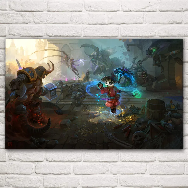 &quotHeroes Of The Storm&quot Sylvanas Windrunner конкурсы игра плакаты и принты гостиной шелковые
