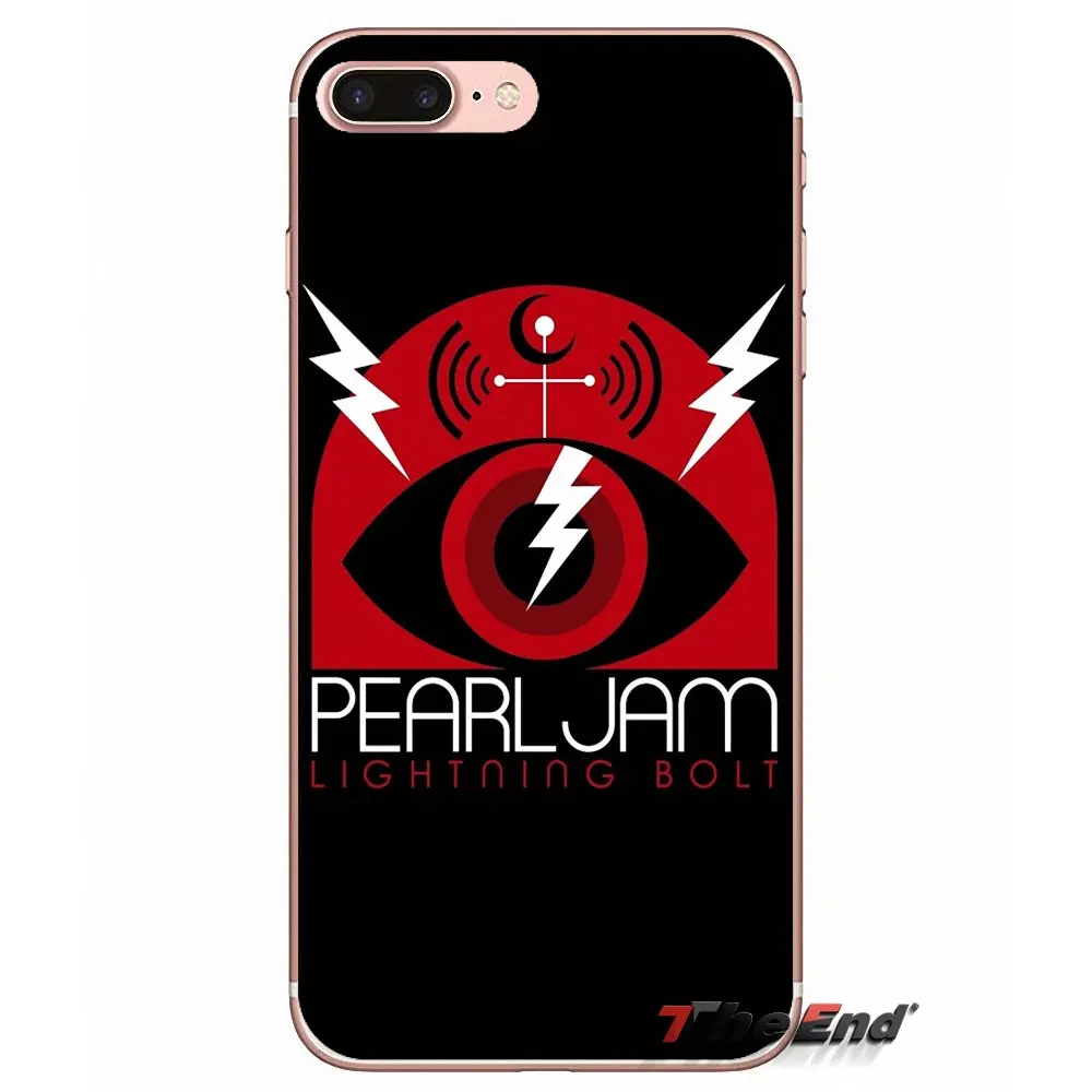 Transparent Soft Shell Covers Pearl Jam PJ For Samsung Galaxy J1 J2 J3 J5 J7 A3 A5 A7 2015 2016 2017 J330 J530 J730 | Мобильные