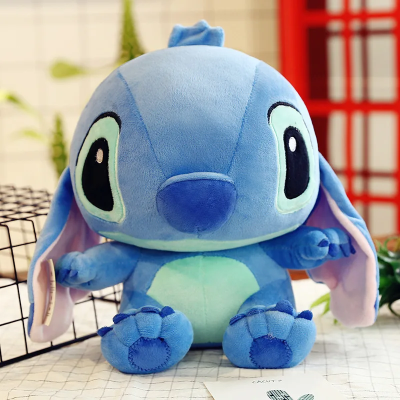 80CM 35CM Big Stitch Kawaii Stitch Plush Doll Toys Anime Lilo And Stitch Plush Toy Children Kid Birthday Gift Baby Appease Gift