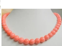 gift jewelry choker anime gem chocker maxi collier natural genuine 8mm south sea coral round beads round beads necklace bts diy