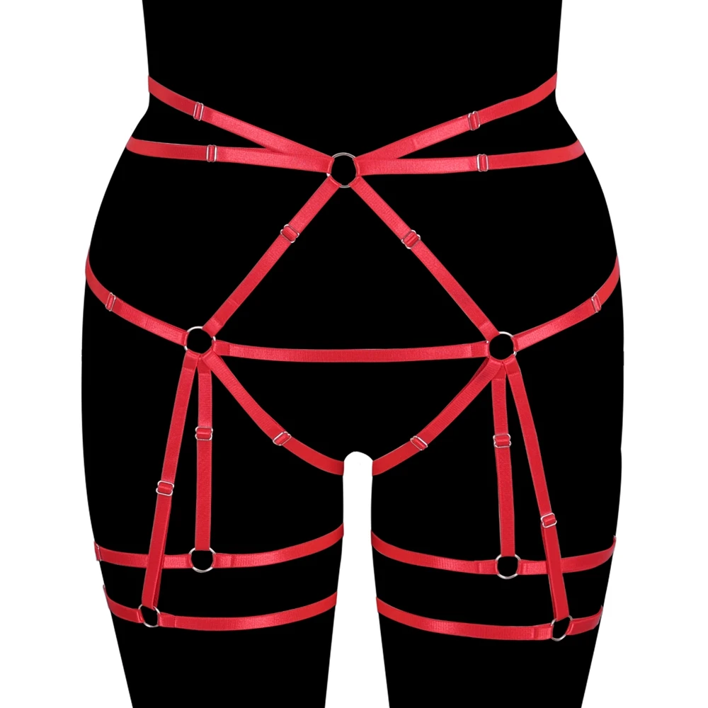 

Leg Ring Garter Harness Erotic Stockings Belt Women Underwear Harness Fashion Belts Suspender Gothic Strap Bondage Sexy Lingerie