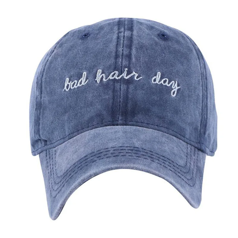 LA новая Кепка на день плохих волос вымытая бейсболка женская мужская шапка кепка